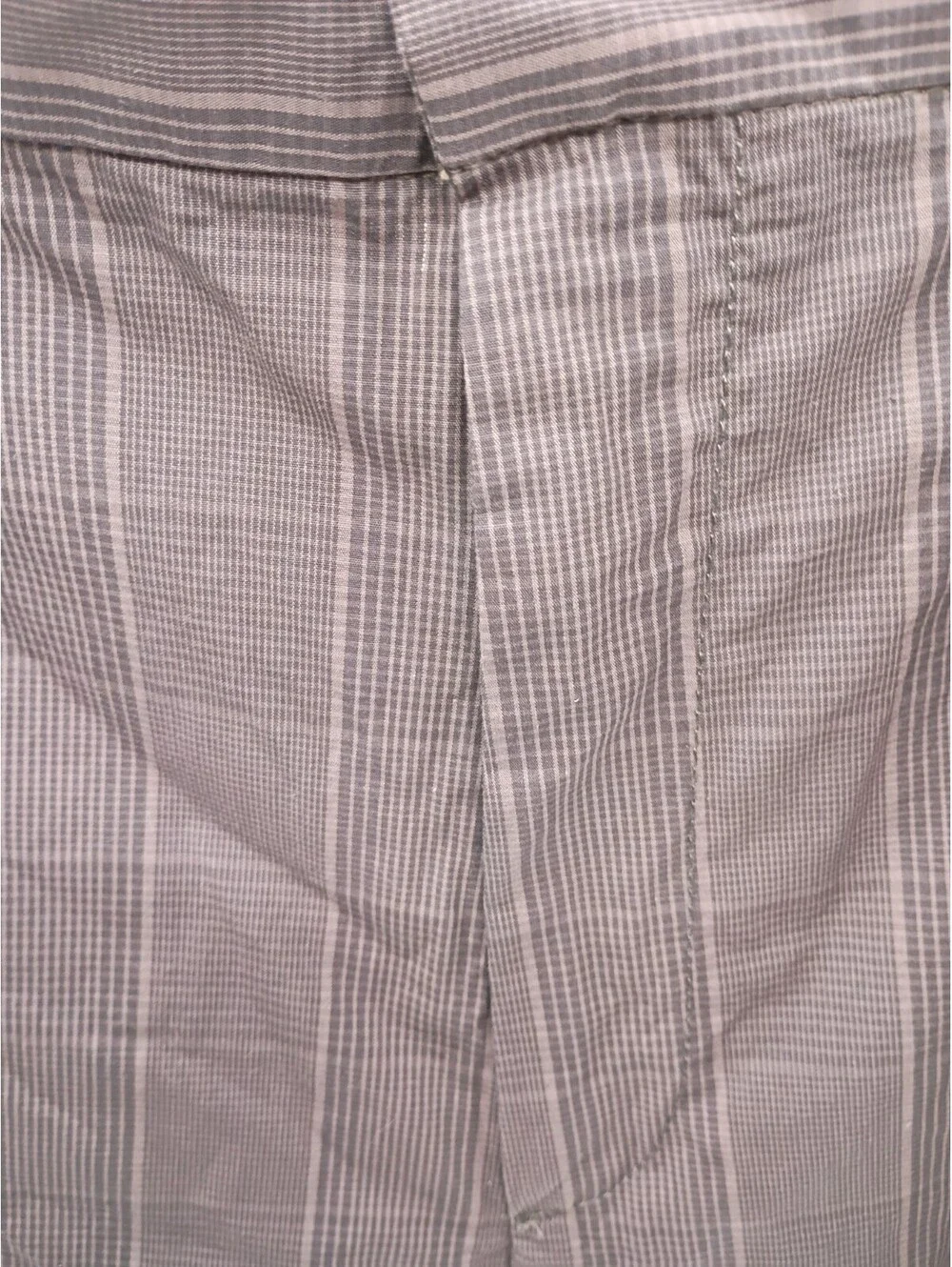 Foundry Shorts Mens 52 Gray Plaid Chino Golf Casual Lightweight Big And Tall